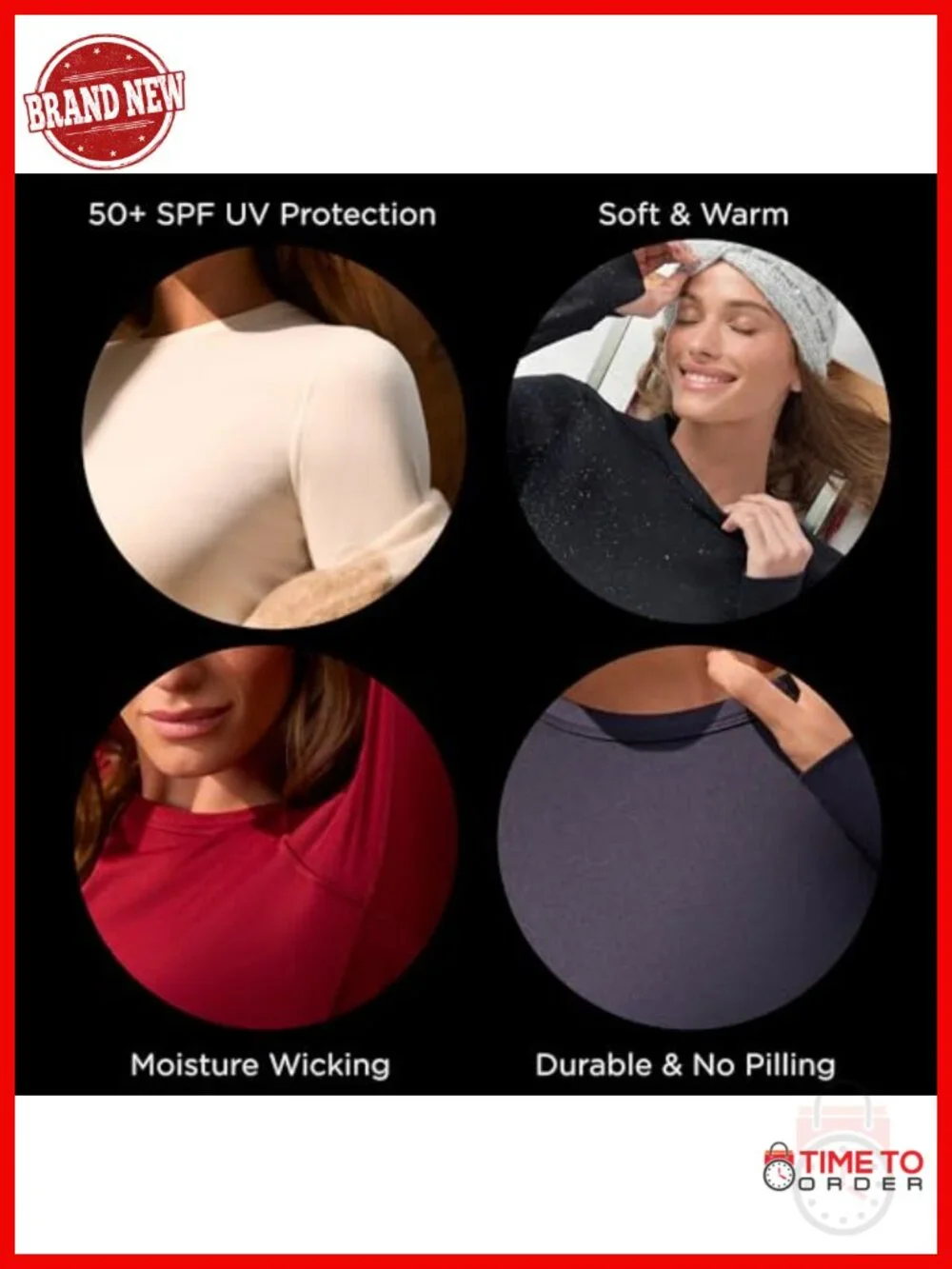 Heavyweight Fleece Lined Thermal Set – Long Sleeve Top & Leggings
